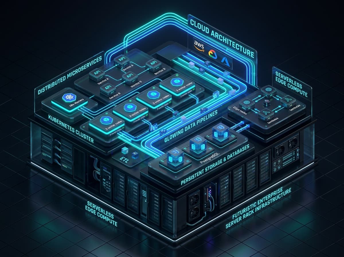 Cloud Architecture and Scalable Databases by Bintrix Tech