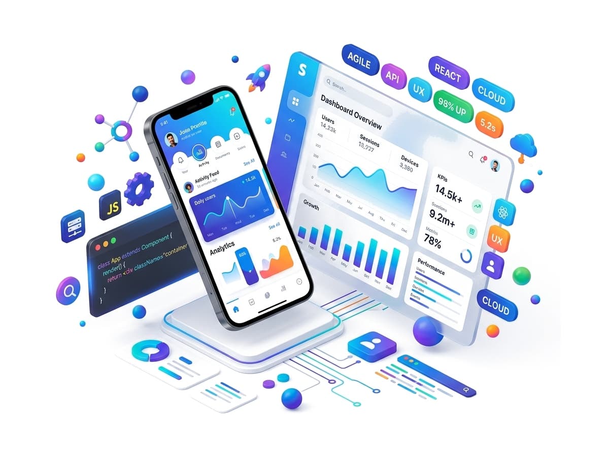 Custom Mobile App and Web Development by Bintrix Tech